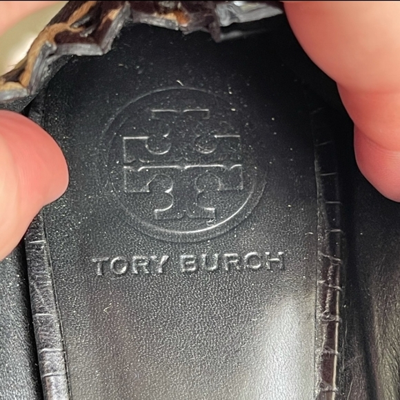 Tory Burch Abbey leopard calf hair ballet flats - Picture 7 of 8